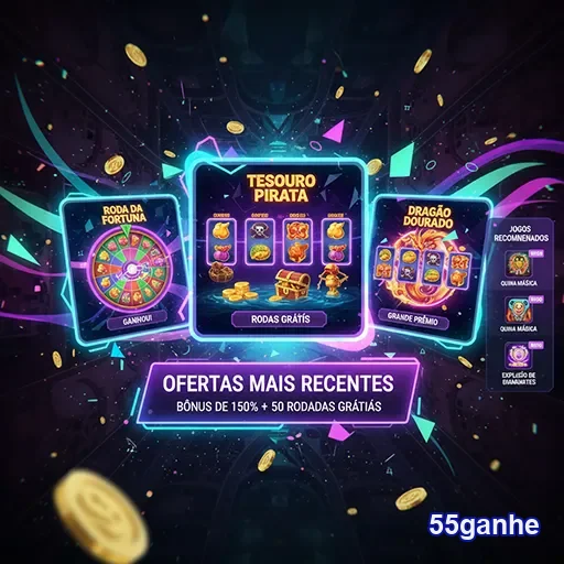 Últimas ofertas de cassino no 55ganhe, aproveite as melhores promoções e jogos.